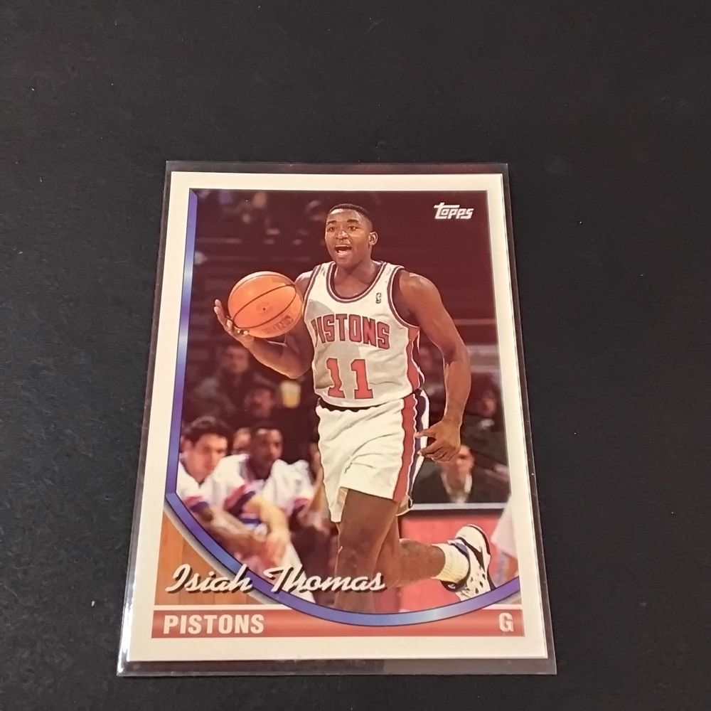 Topps Basketball Card - White and Red Uniform
